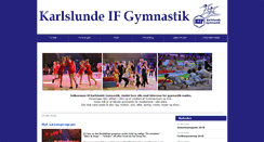 Desktop Screenshot of kifgymnastik.dk