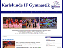 Tablet Screenshot of kifgymnastik.dk